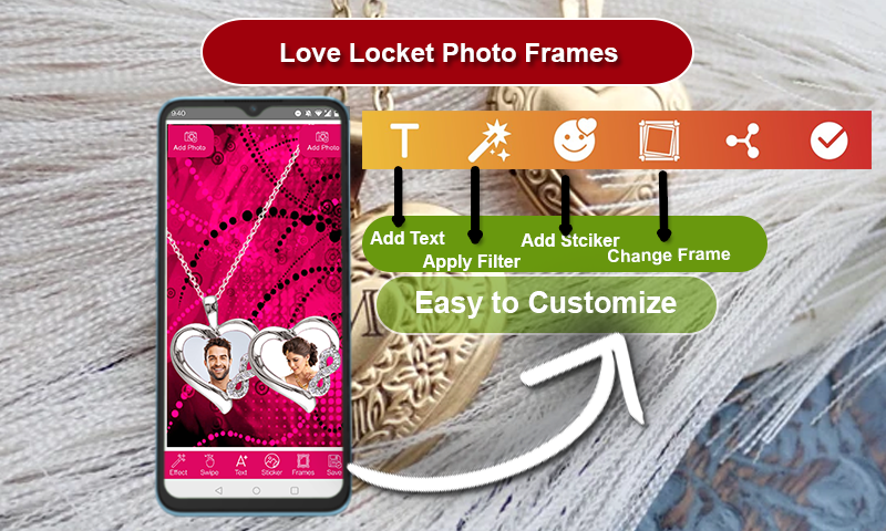 Love Locket Frames screenshot 2