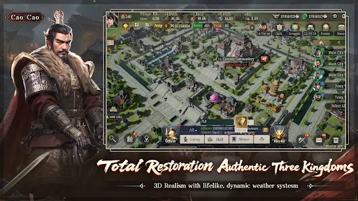 Three Kingdoms: World Conquest gameplay screenshot 4