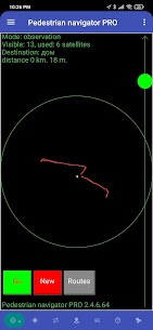 Pedestrian Voice Navigator Pro screenshot 1
