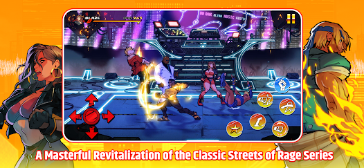 Crunchyroll: Streets of Rage 4 screenshot 1