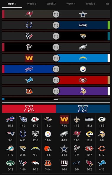 NFL Playoff Predictor screenshot 1