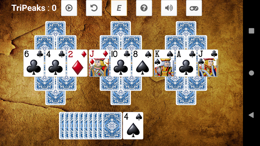 Tripeaks screenshot 4
