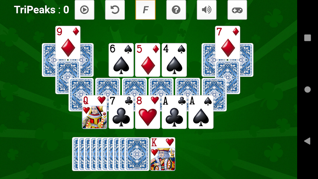 Tripeaks screenshot 5