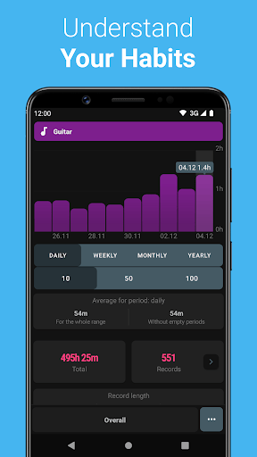 Simple Time Tracker screenshot 4