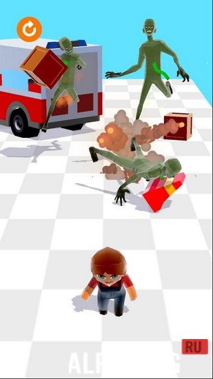 Взломанная R.I.P Zombie screenshot 4