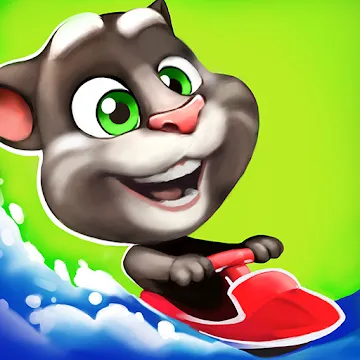 Talking Tom Jetski Screenshot 1