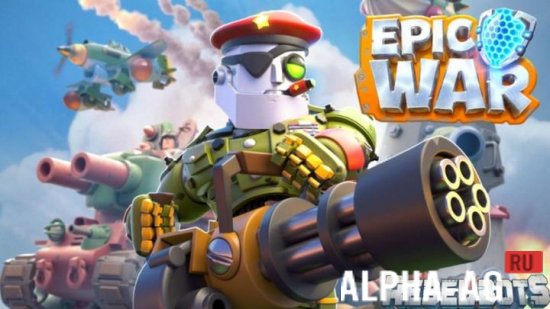 Rebel Bots: Epic War PvP RTS screenshot 1