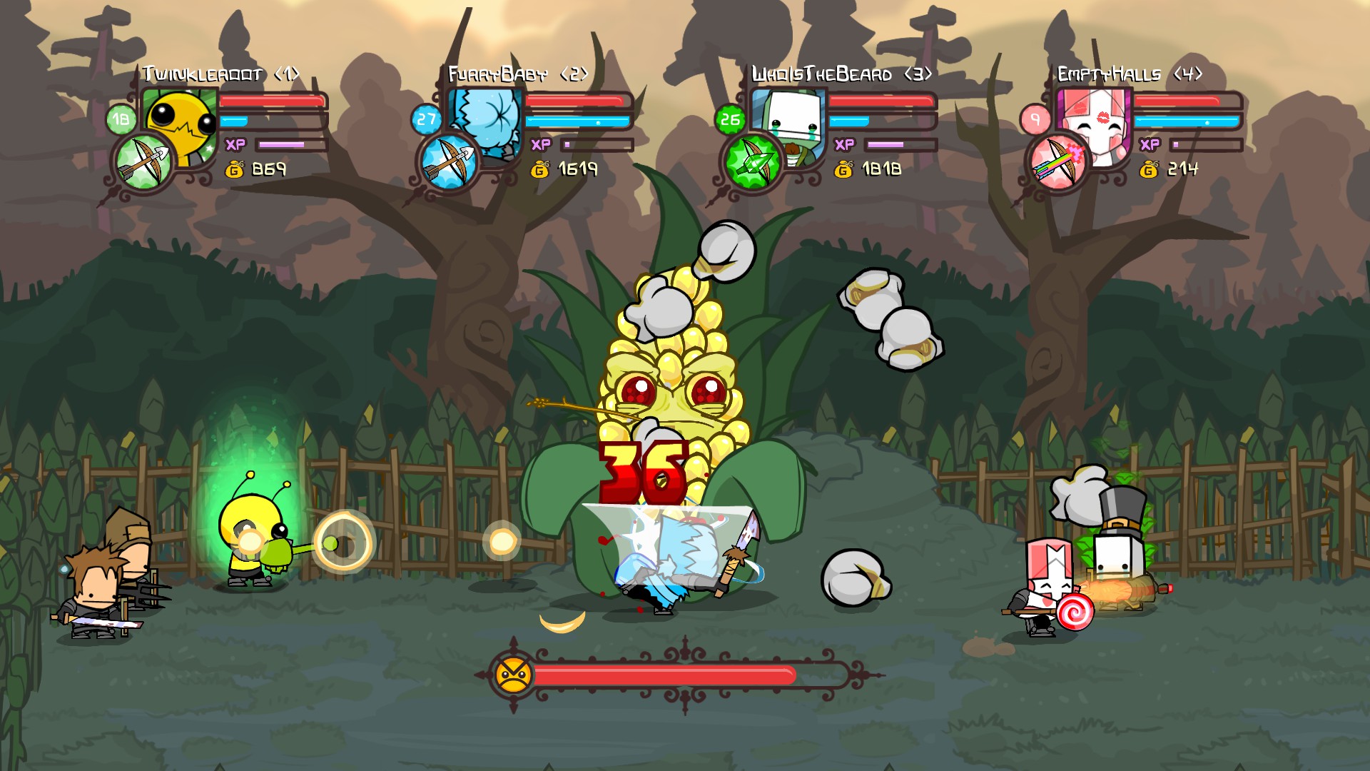 Castle Crashers gameplay screenshot 3