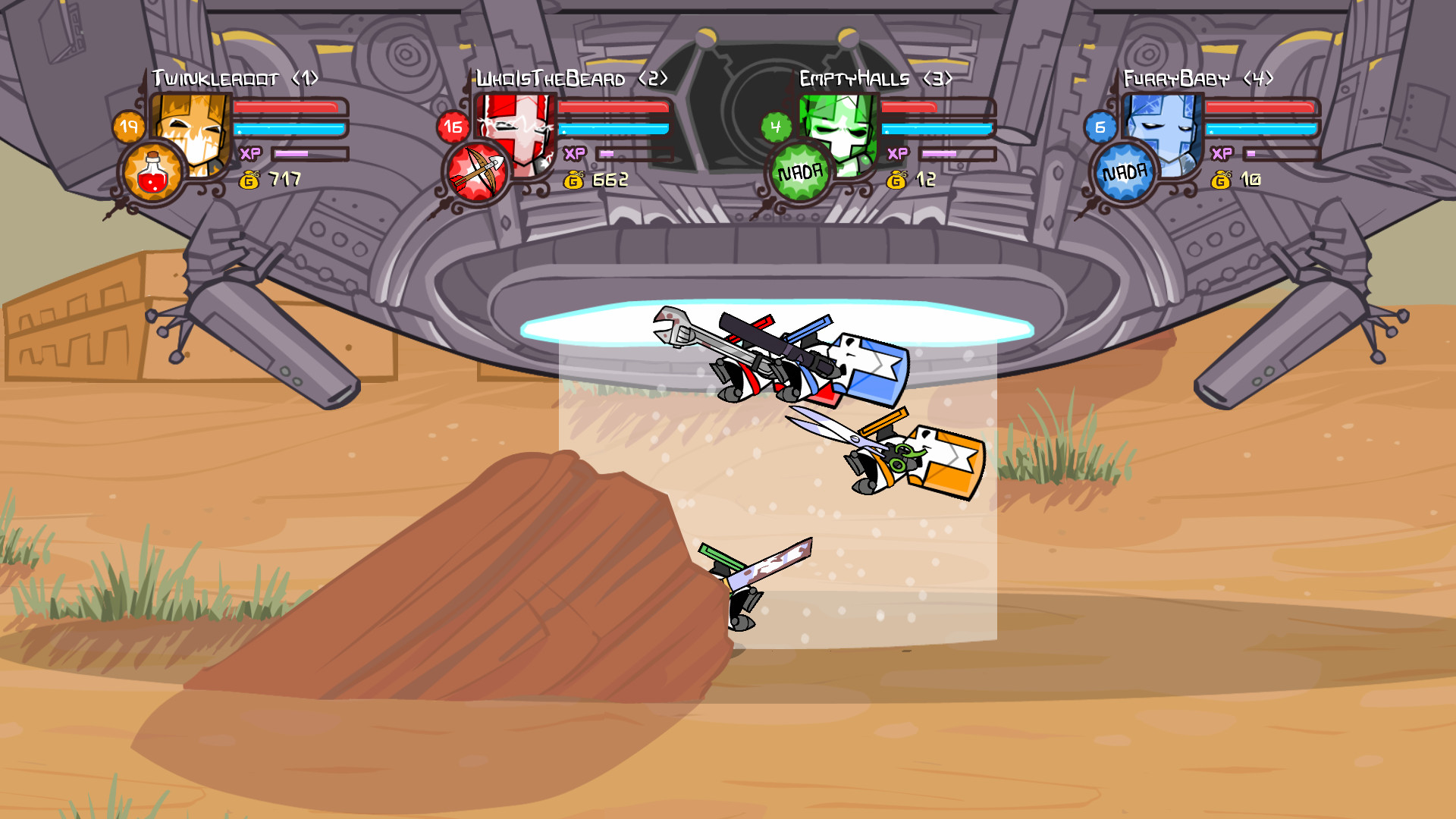 Castle Crashers gameplay screenshot 5