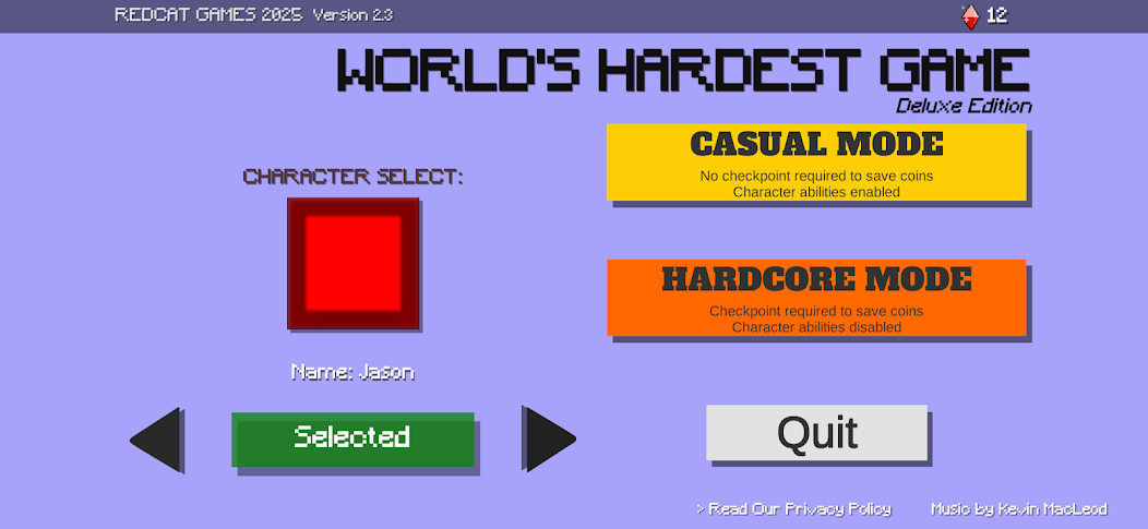 World's Hardest Game Deluxe screenshot 1