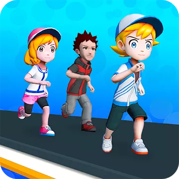 Fun Run Parkour Race 3D screenshot 1