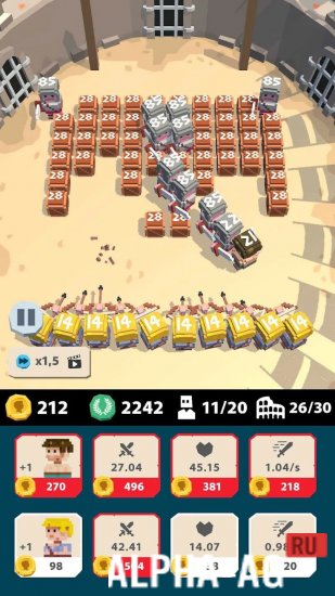 Clash Arena: Army Idle Clicker screenshot 2