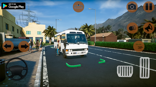 Download Bus Simulator Game for Android screenshot 2