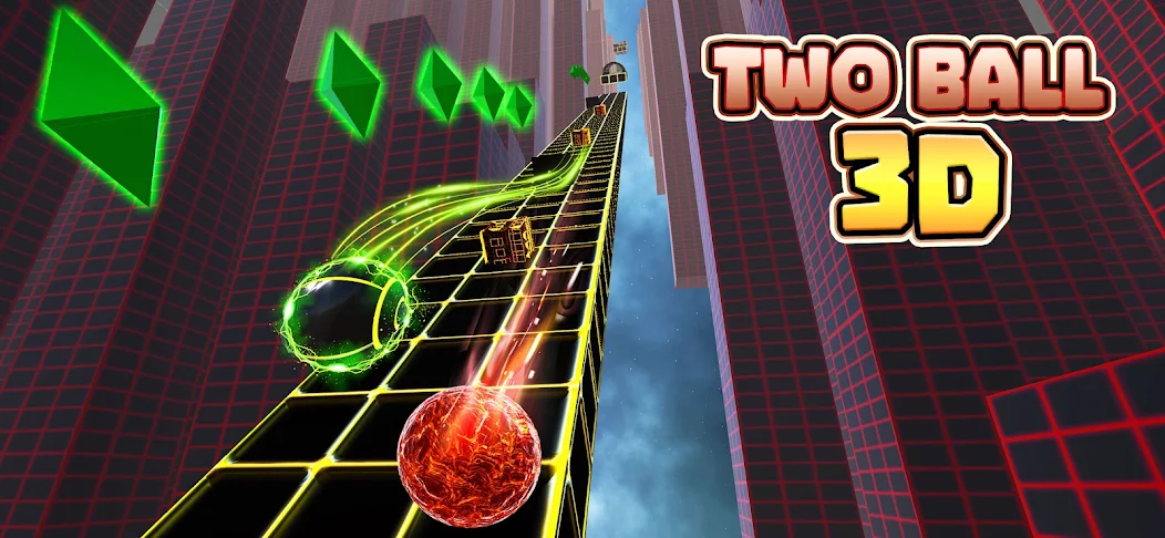 Two Ball 3D screenshot 1