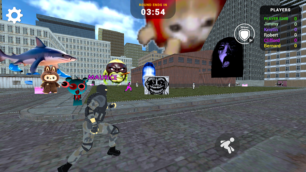 Nextbots In Backrooms: Shooter screenshot 5