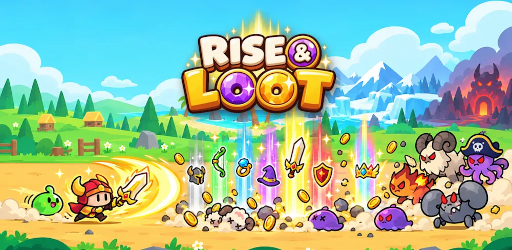 Rise & Loop: Idle RPG screenshot 1