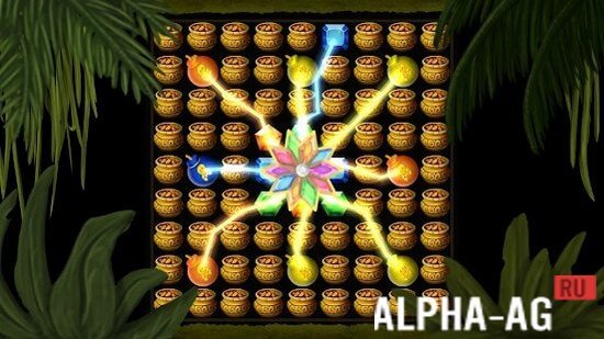Hacked Secret Jungle Pop: Match 3 Jewels Puzzle screenshot 4