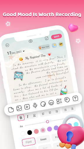 Diary Pro screenshot 1