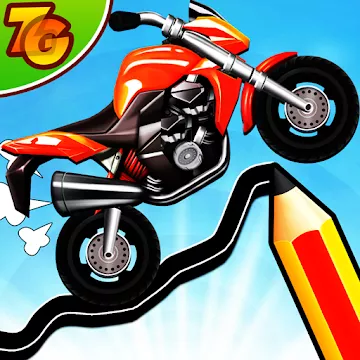 Road Draw 2: Moto Race gameplay visual 1