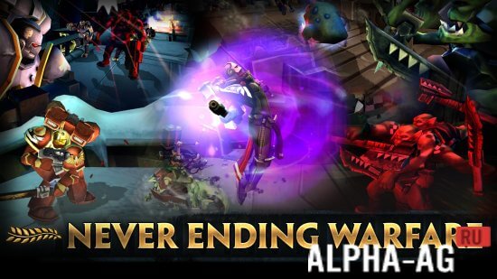 Взломанный Warhammer 40,000: Carnage RAMPAGE screenshot 2