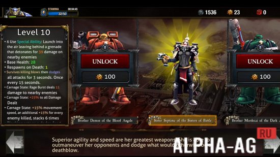 Взломанный Warhammer 40,000: Carnage RAMPAGE screenshot 5