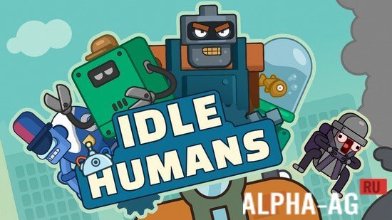 Idle Humans: Robotopia screenshot 1