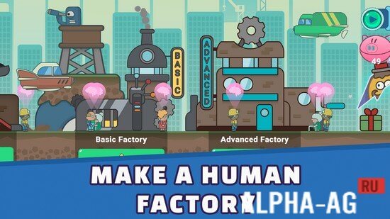 Idle Humans: Robotopia screenshot 2