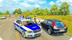 Modern Traffic Police Car Parking screenshot 3