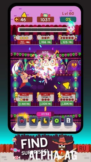 Взломанная Pinata Punishers: Idle Clicker screenshot 4