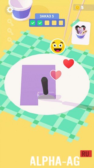 Взломанный Ice Creamz Roll screenshot 4