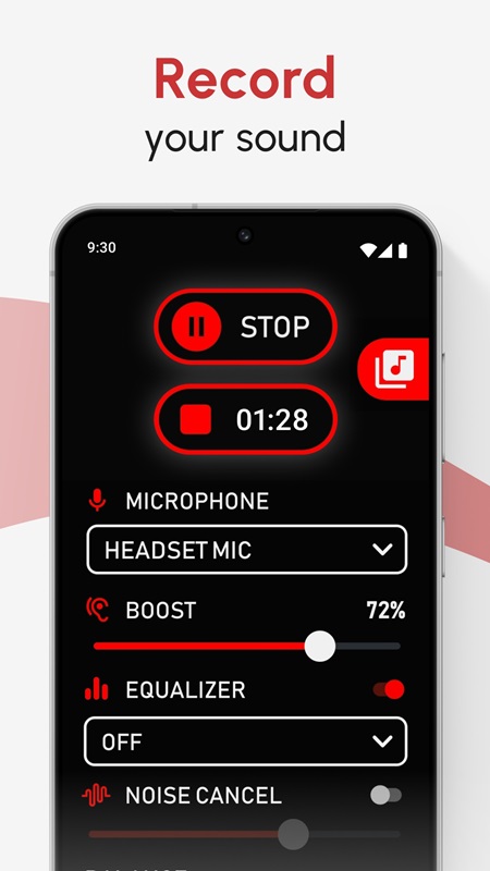 Microphone Amplifier screenshot 4