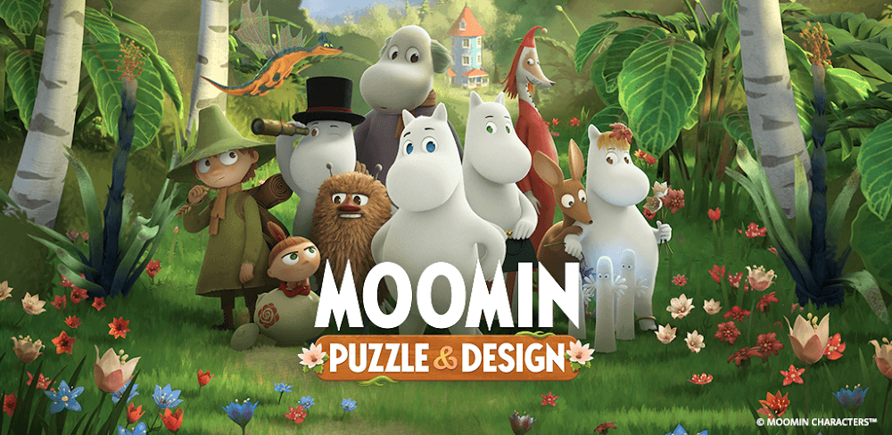 Moomin: Puzzle & Design screenshot 1