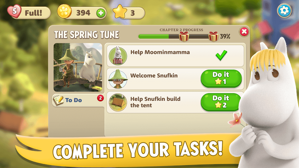 Moomin: Puzzle & Design screenshot 7