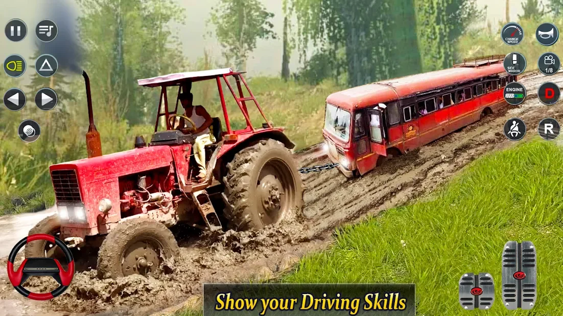 Real Tractor Pulling Simulator: Offroad