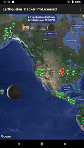 Earthquakes Tracker Pro screenshot 2