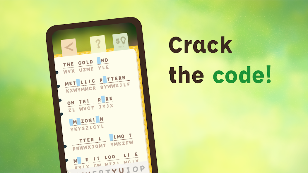 Cryptograms! screenshot 1