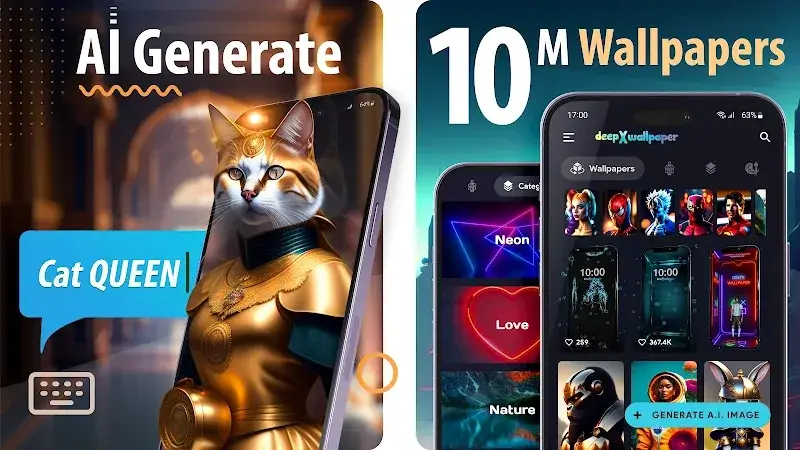 DeepX Wallpapers +3D screenshot 4