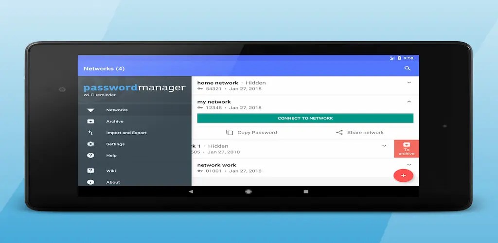 Wi-Fi Password Manager Screenshot 6