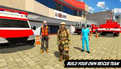 FireFighter Emergency Rescue Game-Ambulance Rescue screenshot 4