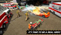 FireFighter Emergency Rescue Game-Ambulance Rescue screenshot 5