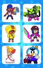 Brawl Stars paint by numbers coloring book screenshot 2