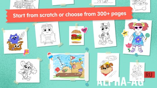 Crayon Club: Color PAW Patrol screenshot 4