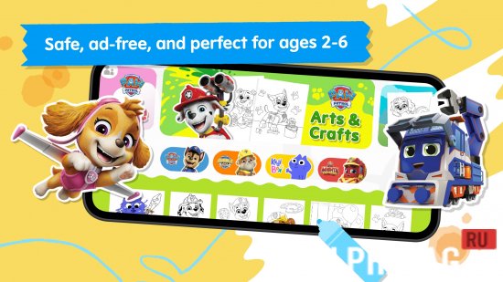 Crayon Club: Color PAW Patrol screenshot 5