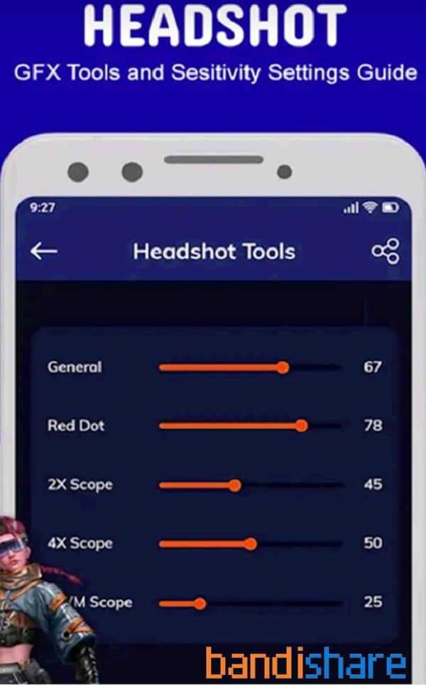 Headshot GFX Tool Sensitivity screenshot 4