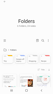 Preview of Samsung Notes screenshot 1