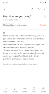 Samsung Email preview 3