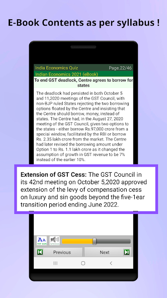 Indian Economics Quiz screenshot 3