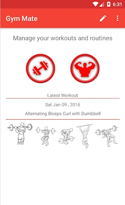 Gym Mate screenshot 1