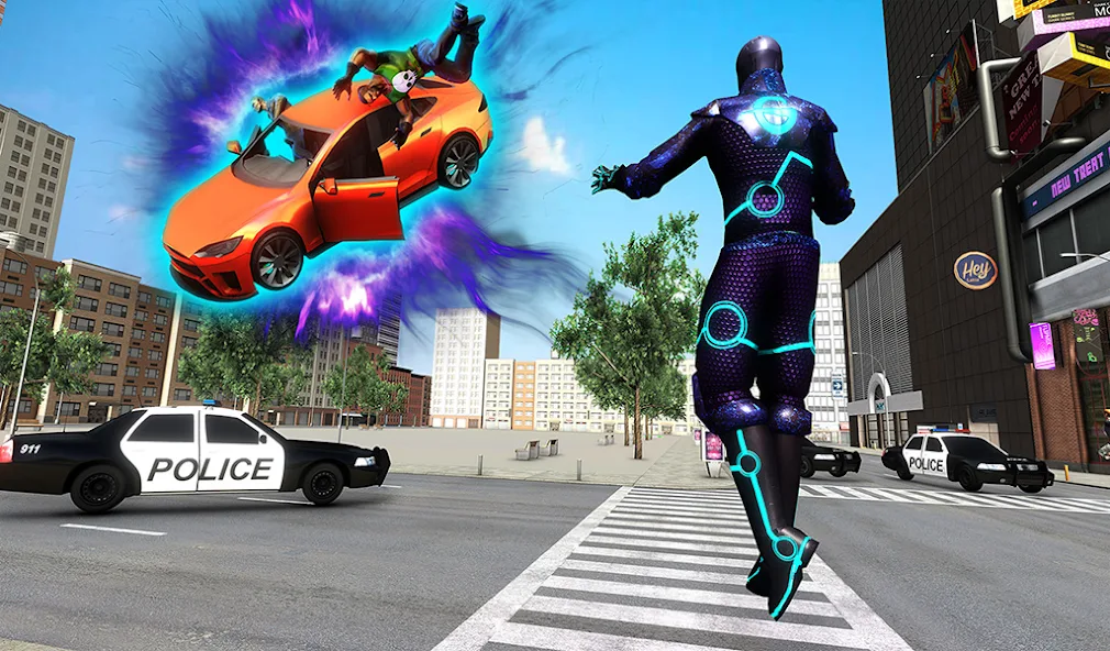 Black Hole Superhero Fighter screenshot 3