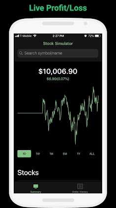 StockMarketSim screenshot 1